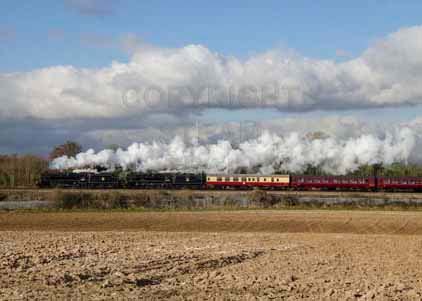 Purchase photo of 44871 Black Five &  45407 THE LANCASHIRE FUSILIER at Worting Junction